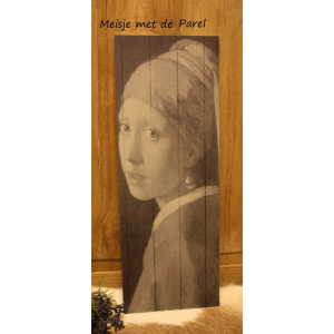 Meisje met de Parel deco bord