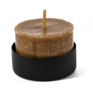 Waxinehouder met magneet zwart