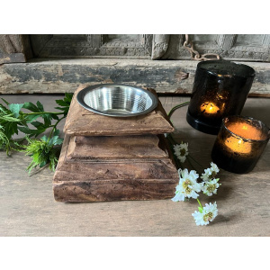 Voerbak – Waterbak Oud-Indische-Poer