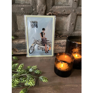 Metalen Reclame Wandbord : Sparta 1966