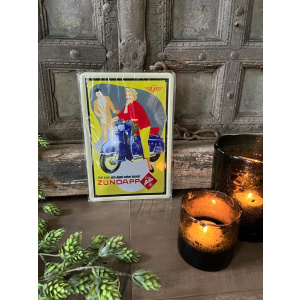 Metalen Reclame Wandbord : Zundapp