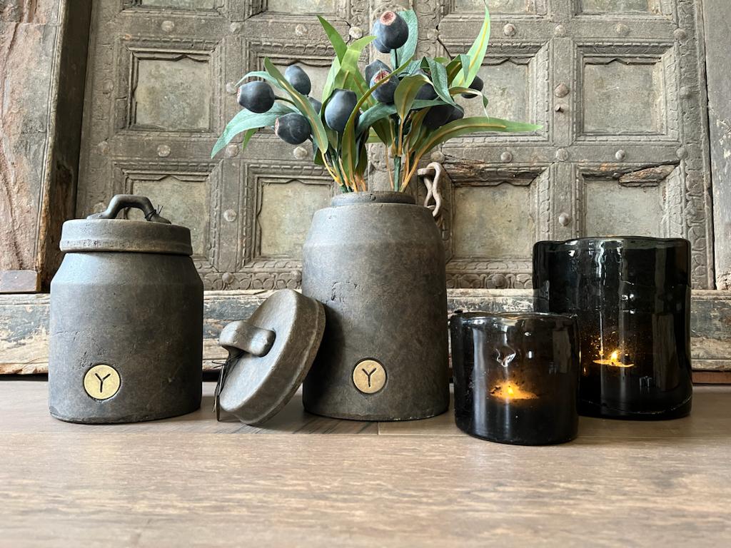 Brynxz potten, Brynxz Pot and Top Majestic Brown