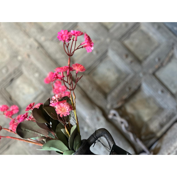 Brynxz Bundel van 4 Spring Daisy Dark Pink M 53 cm