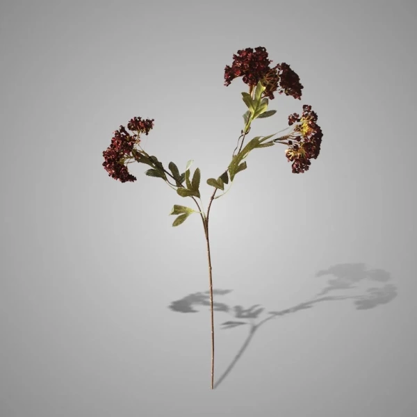 Brynxz Hortensia tros Donker Rood M 63 cm | Erve Smit Landelijke decoratie