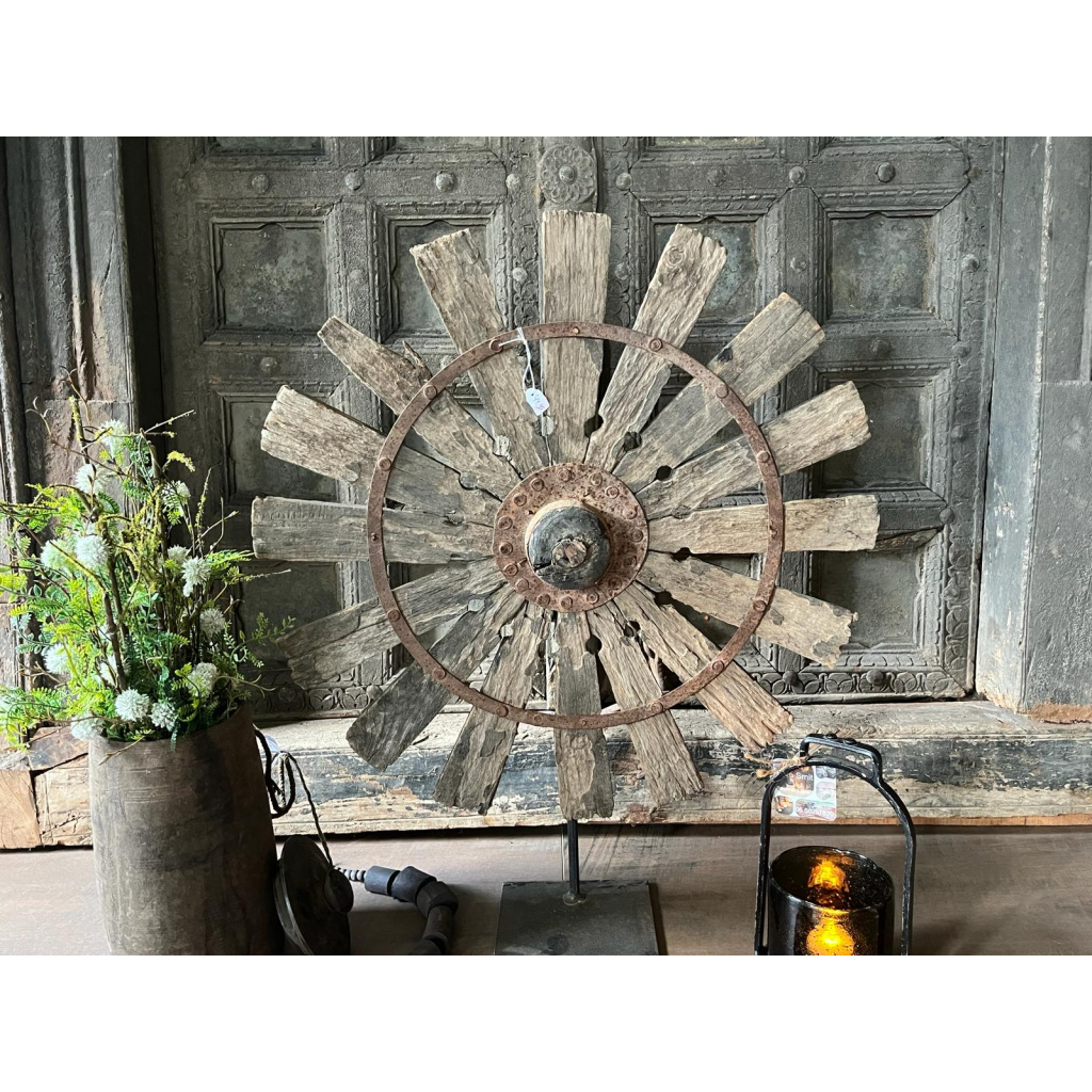 Stoere landelijke wanddecoratie