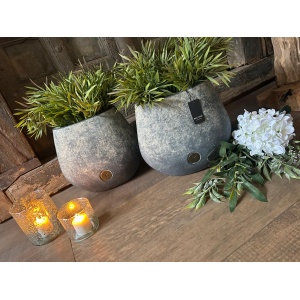 Brynxz Planter Ovaal Deluxe Anciet Clay S