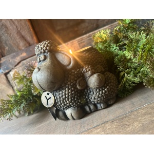 Brynxz Tealightcup Sheep Majestic Brown D.14 H.13