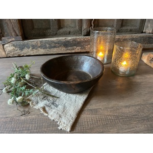 Oude Houten Schaal