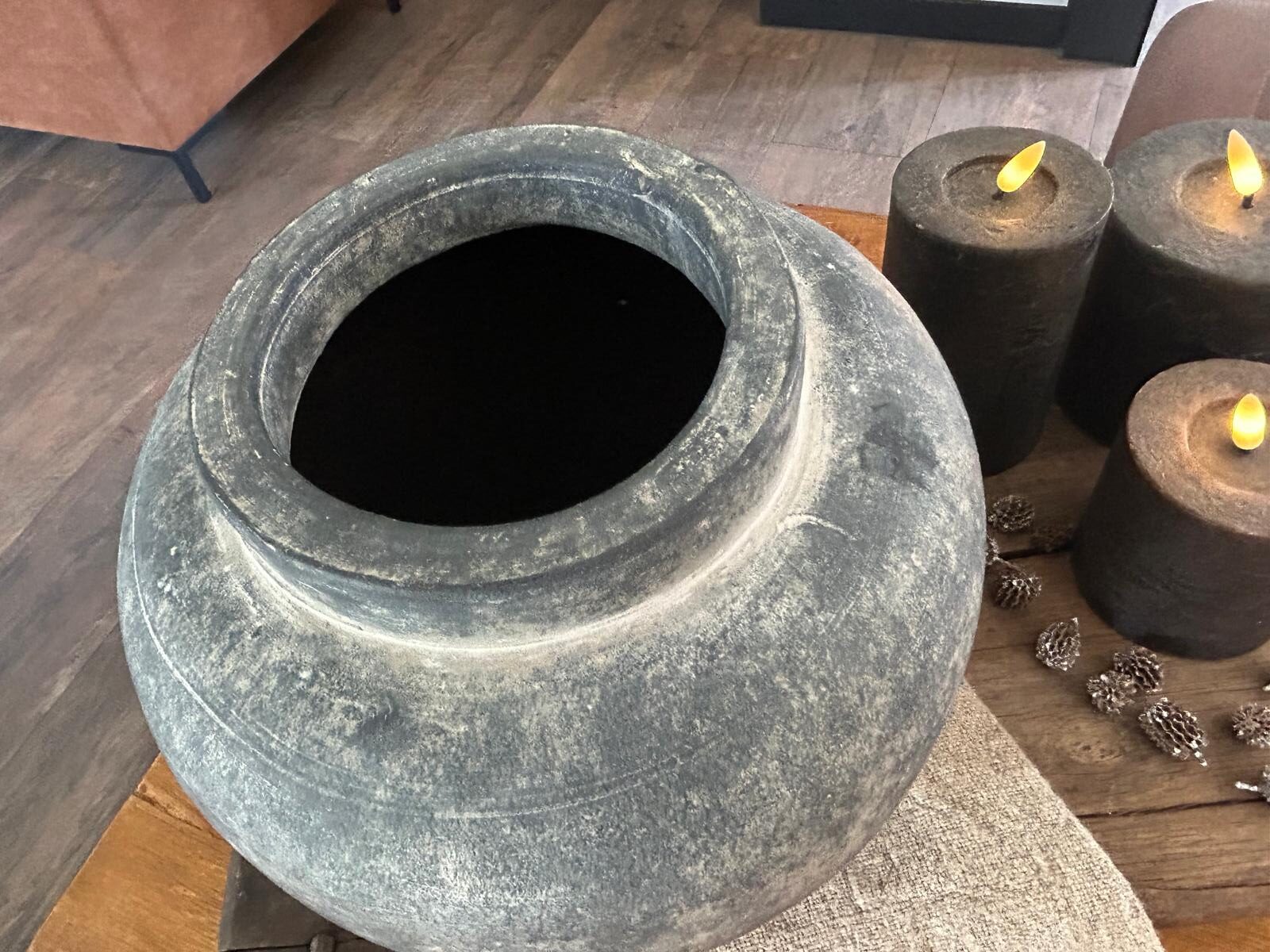 Brynxz Bolvase Allure Ancient Clay M | Erve Smit Landelijke decoratie Brynxz Bolvase Allure Ancient Clay M