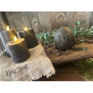 Brynxz Decorated Egg Majestic Brown D.9 H.10