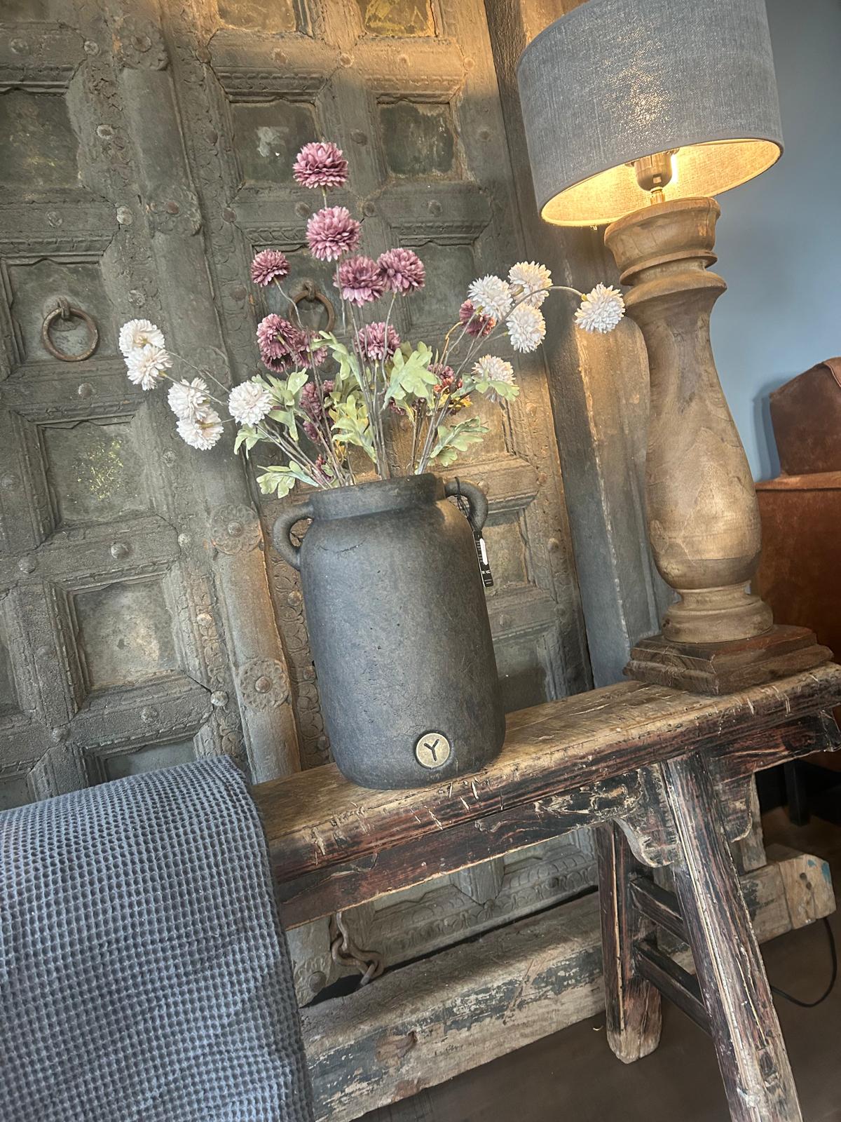 Brynxz Planter Two Ears Basic Majestic Brown L D21 H27 | Landelijke Woondecoratie | Erve Smit Landelijke decoratie Brynxz Planter Two Ears Basic Majestic Brown L D.21 H.27