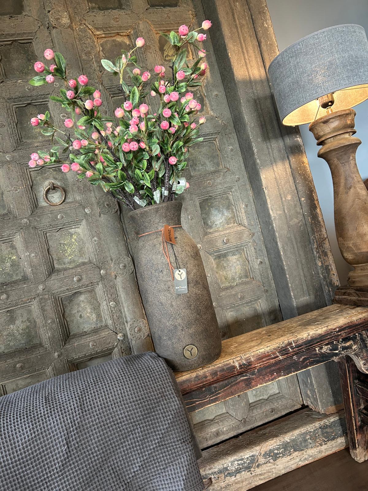 Sylxz Bottle Spring Pink 62 cm | Erve Smit Landelijke decoratie Sylxz Bottle Spring Pink 62 cm