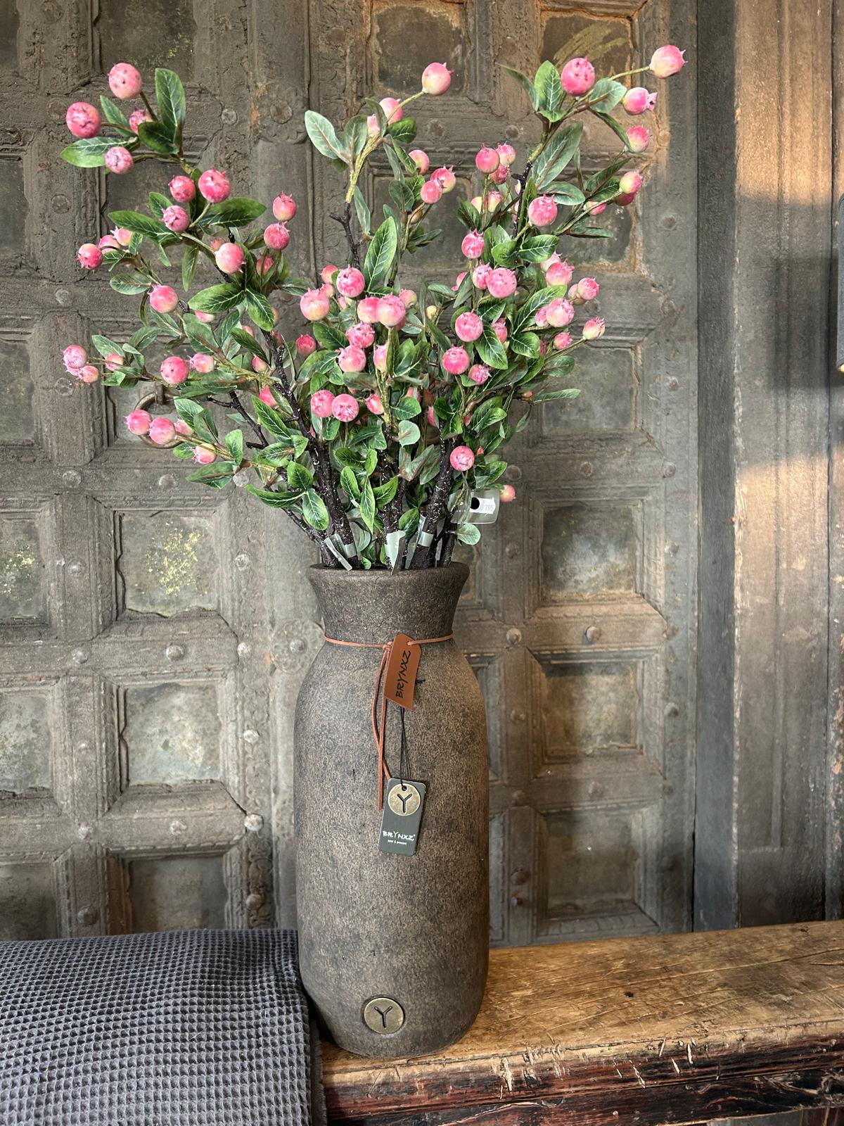 Sylxz Bottle Spring Pink 62 cm | Erve Smit Landelijke decoratie Sylxz Bottle Spring Pink 62 cm