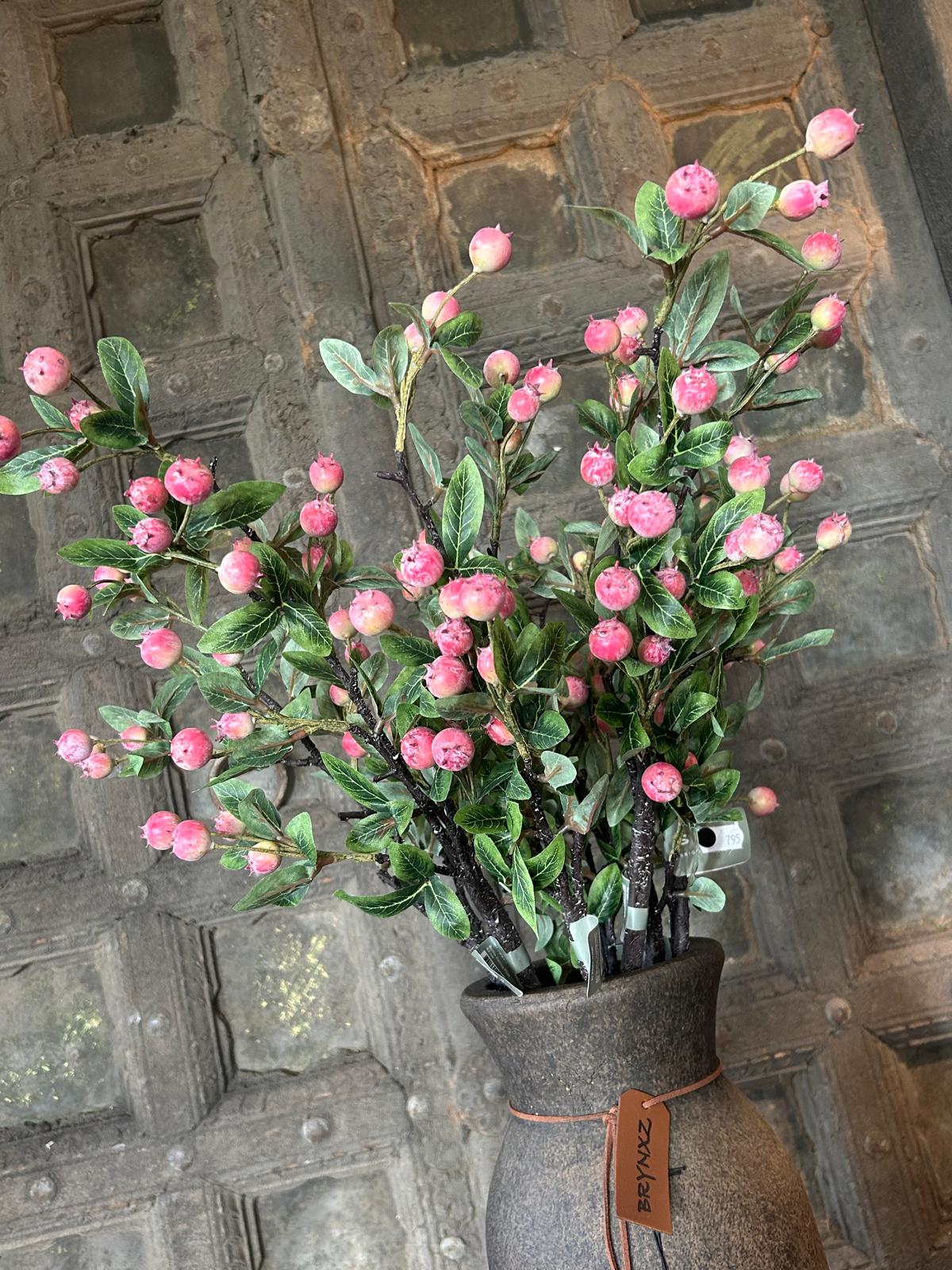 Sylxz Bottle Spring Pink 62 cm | Erve Smit Landelijke decoratie Sylxz Bottle Spring Pink 62 cm