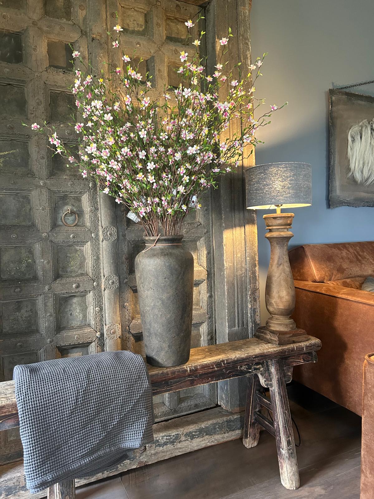 Sylxz Cytisus Springrange Donker Roze 90 cm | Erve Smit Landelijke decoratie Sylxz Cytisus Springrange Donker Roze Paars 90 cm