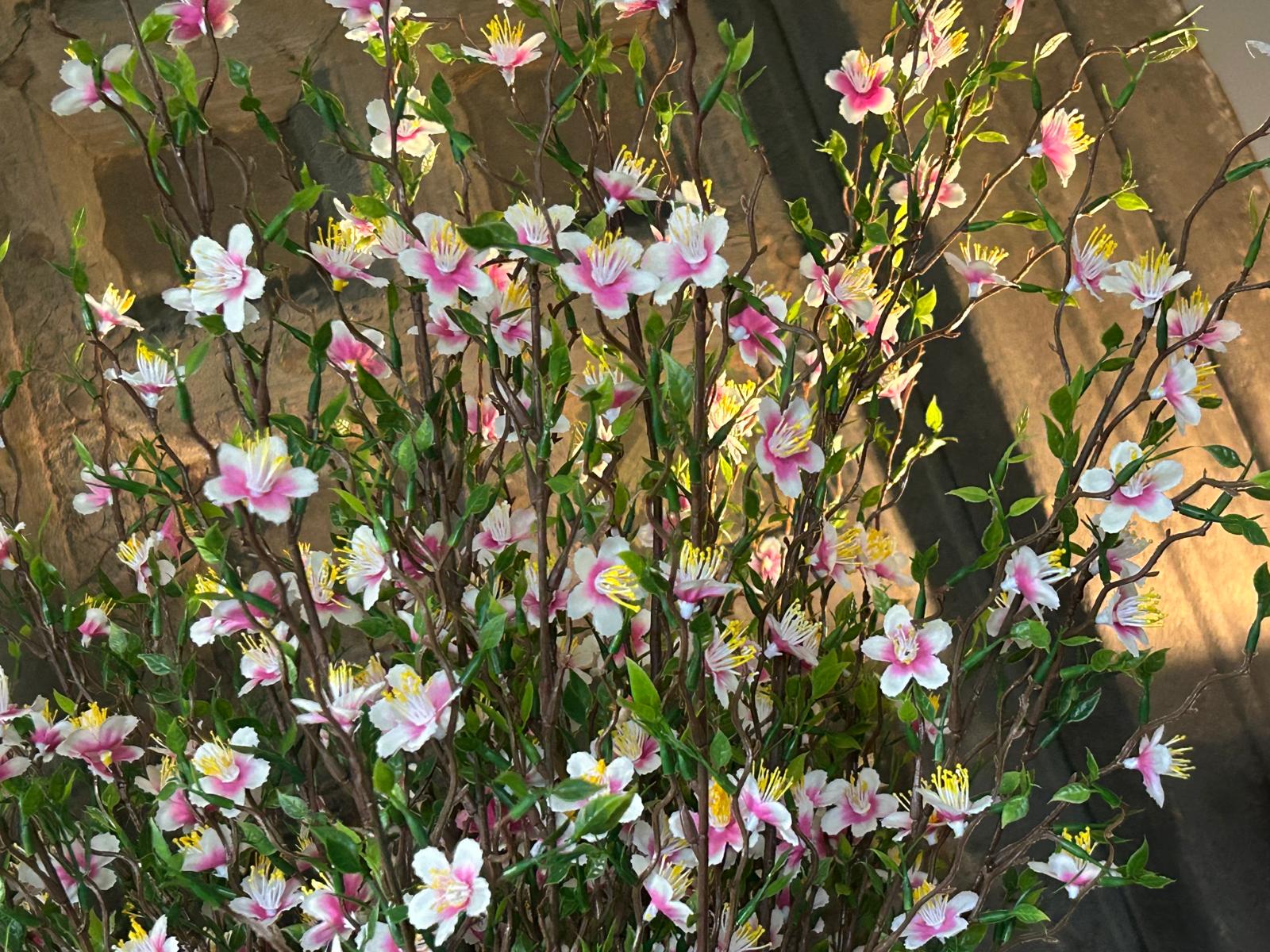 Sylxz Cytisus Springrange Donker Roze 90 cm | Erve Smit Landelijke decoratie Sylxz Cytisus Springrange Donker Roze Paars 90 cm