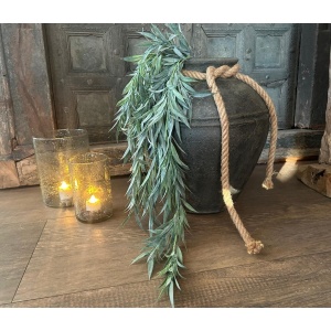 Sylxz Hanging Finest Leaf Grey Green 90 cm