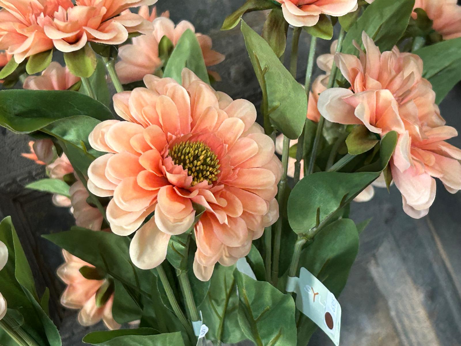 Sylxz Zinia Light Orange 72 cm | Erve Smit Landelijke decoratie Sylxz Light Orange 72 cm