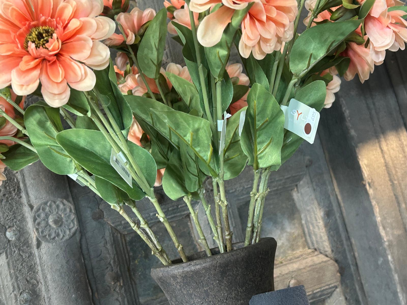 Sylxz Zinia Light Orange 72 cm | Erve Smit Landelijke decoratie Sylxz Light Orange 72 cm