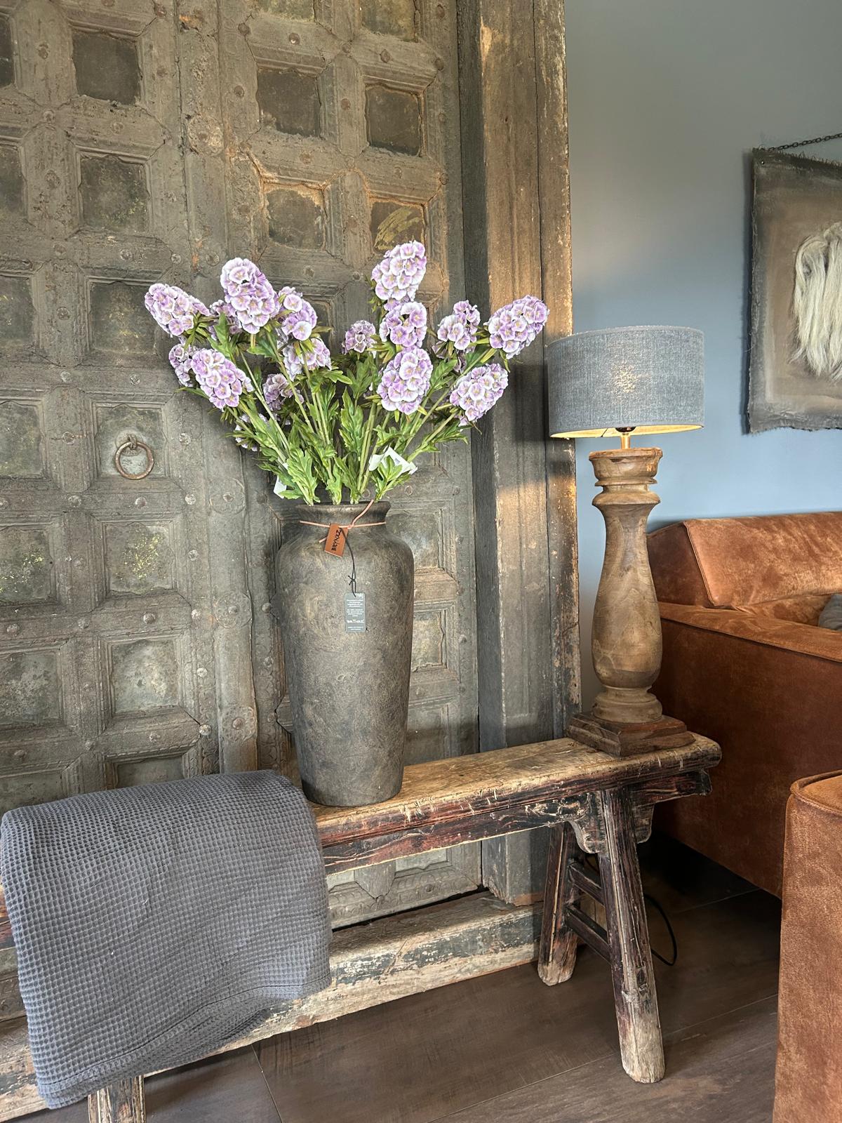 Sylxz Scabiosa Grande Spring Paars 65 cm | Erve Smit Landelijke decoratie Sylxz Scabiosa Grande Spring Paars 65 cm