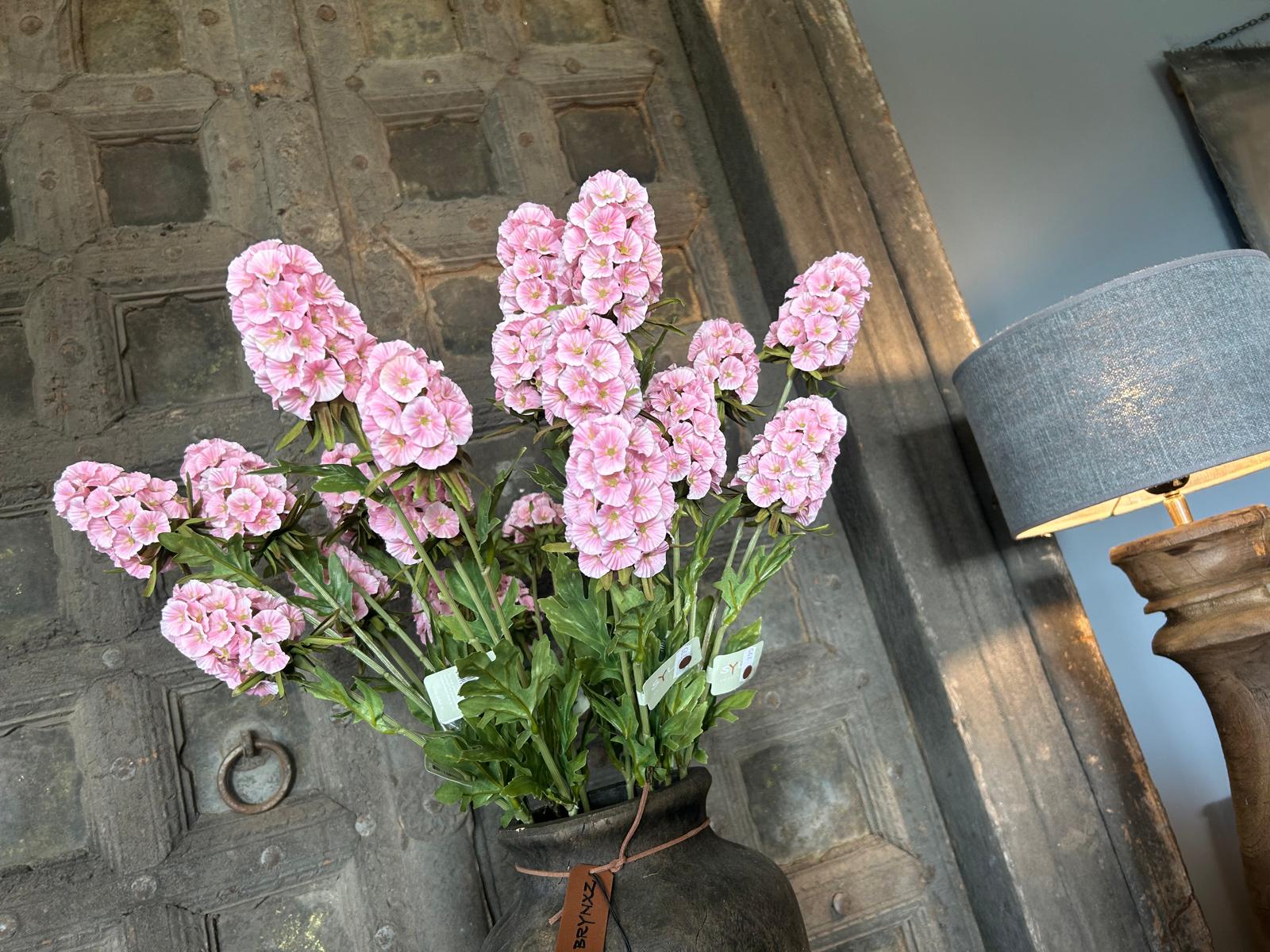 Sylxz Scabiosa Grande Spring Roze 65 cm | Erve Smit Landelijke decoratie Sylxz Scabiosa Grande Spring Roze 65 cm