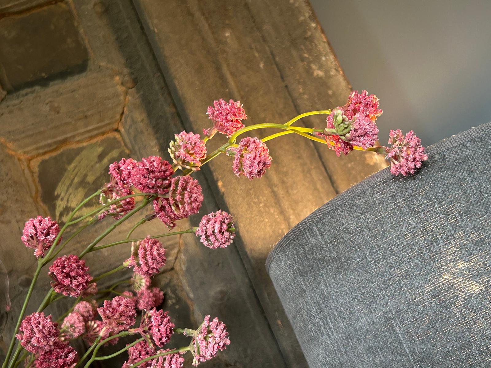 Sylxz Spring Flower Spray Ball Pink 110 cm | Erve Smit Landelijke decoratie Sylxz Spring Flower Spray Ball Pink 110 cm