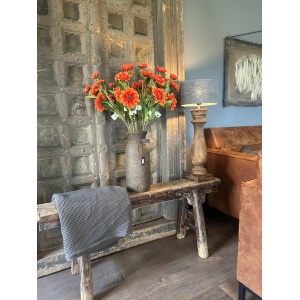 Sylxz Zinia Orange 72 cm