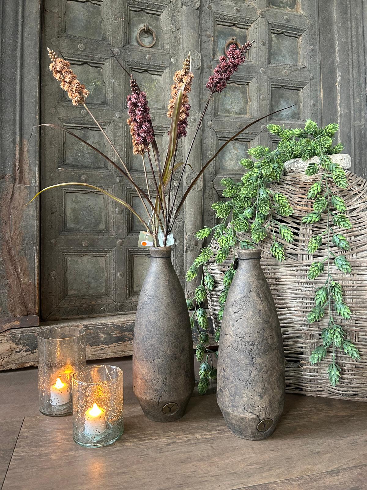 Brynxz Bottle Basic Tall Majestic Brown L | Erve Smit Landelijke decoratie Brynxz Bottle Basic Tall Majestic Brown L