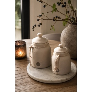Brynxz Pot and Top with Rope Majestic Taupe M