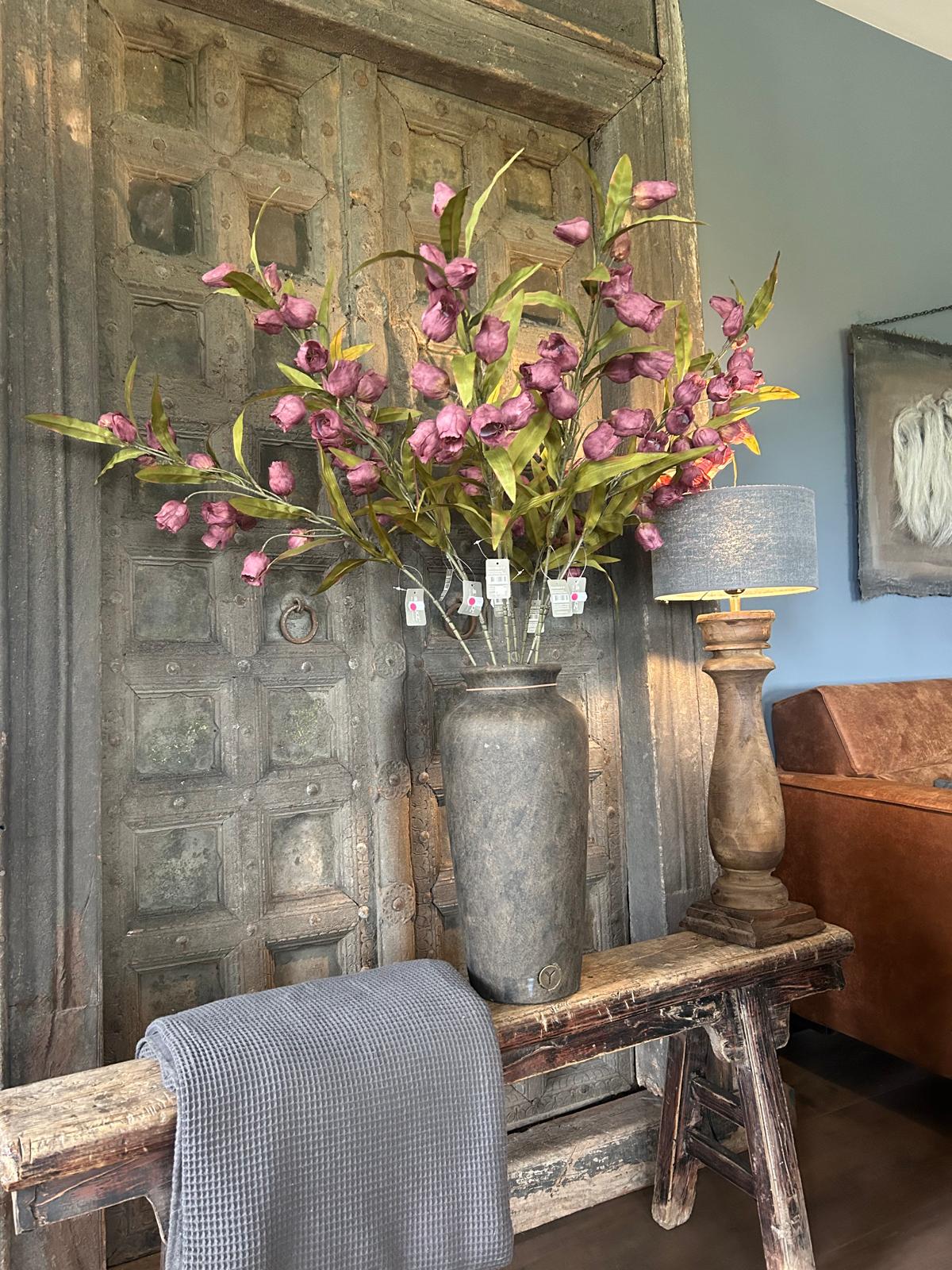 Sylxz Campanula Grande Paars 100 cm | Erve Smit Landelijke decoratie Sylxz Campanula Grande Paars 100 cm