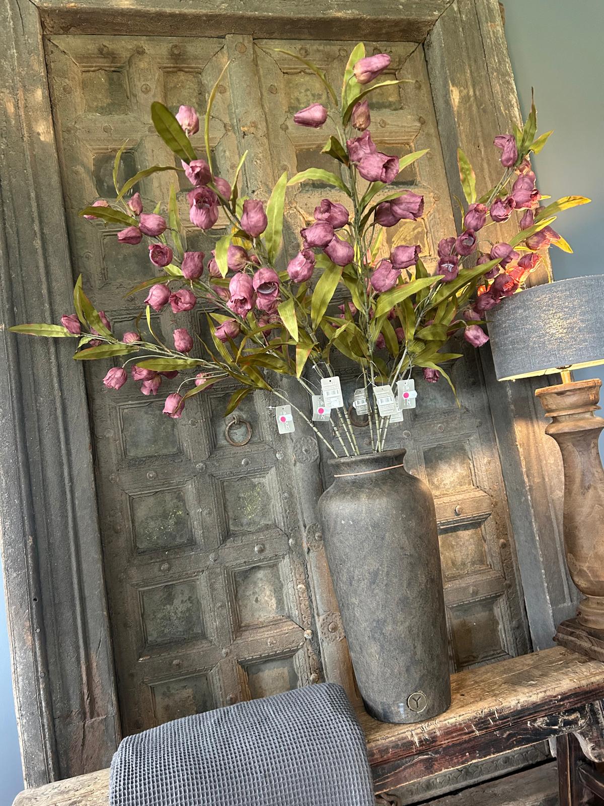 Sylxz Campanula Grande Paars 100 cm | Erve Smit Landelijke decoratie Sylxz Campanula Grande Paars 100 cm