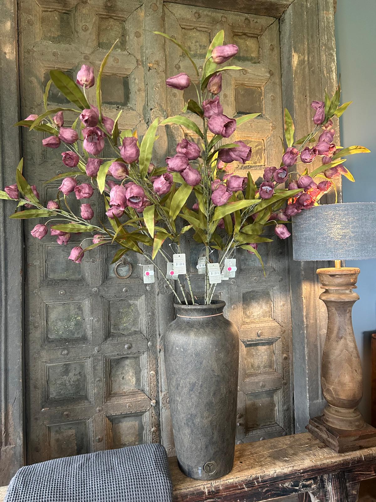 Sylxz Campanula Grande Paars 100 cm | Erve Smit Landelijke decoratie Sylxz Campanula Grande Paars 100 cm