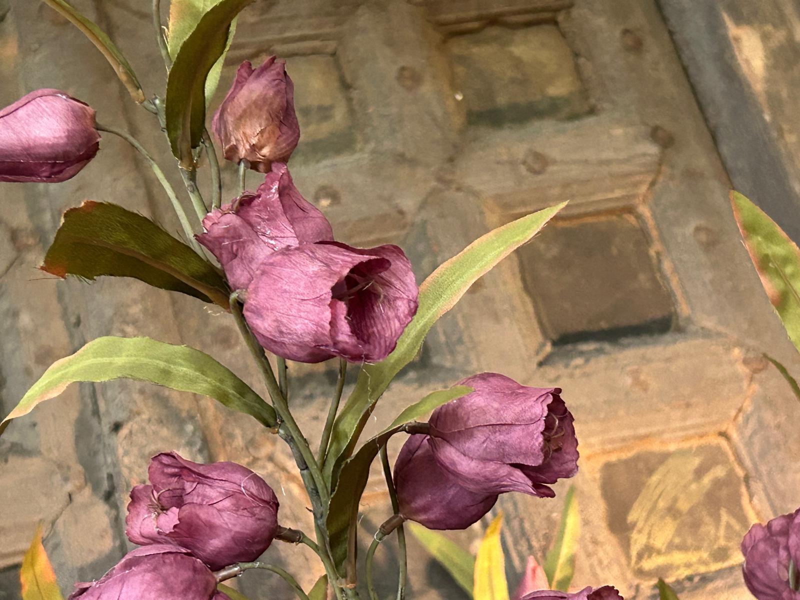 Sylxz Campanula Grande Paars 100 cm | Erve Smit Landelijke decoratie Sylxz Campanula Grande Paars 100 cm