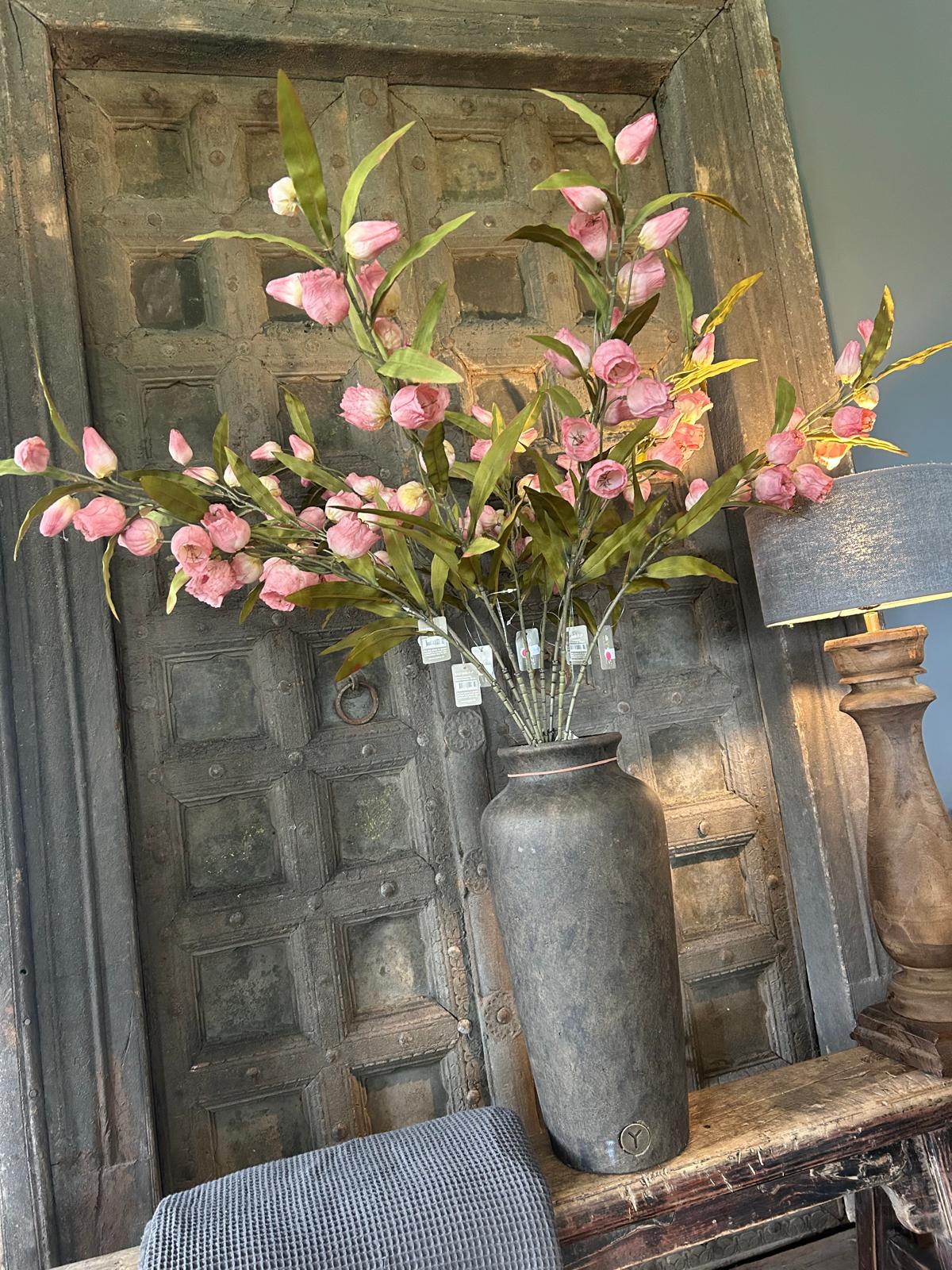 Sylxz Campanula Grande Roze 100 cm | Erve Smit Landelijke decoratie Sylxz Campanula Grande Roze 100 cm