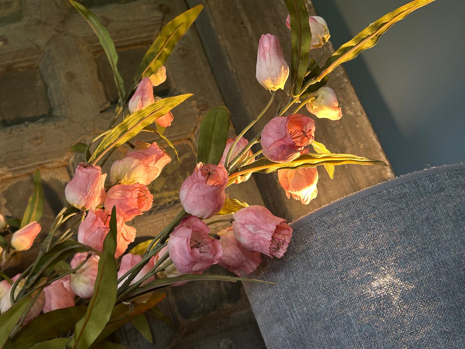 Sylxz Campanula Grande Roze 100 cm | Erve Smit Landelijke decoratie Sylxz Campanula Grande Roze 100 cm