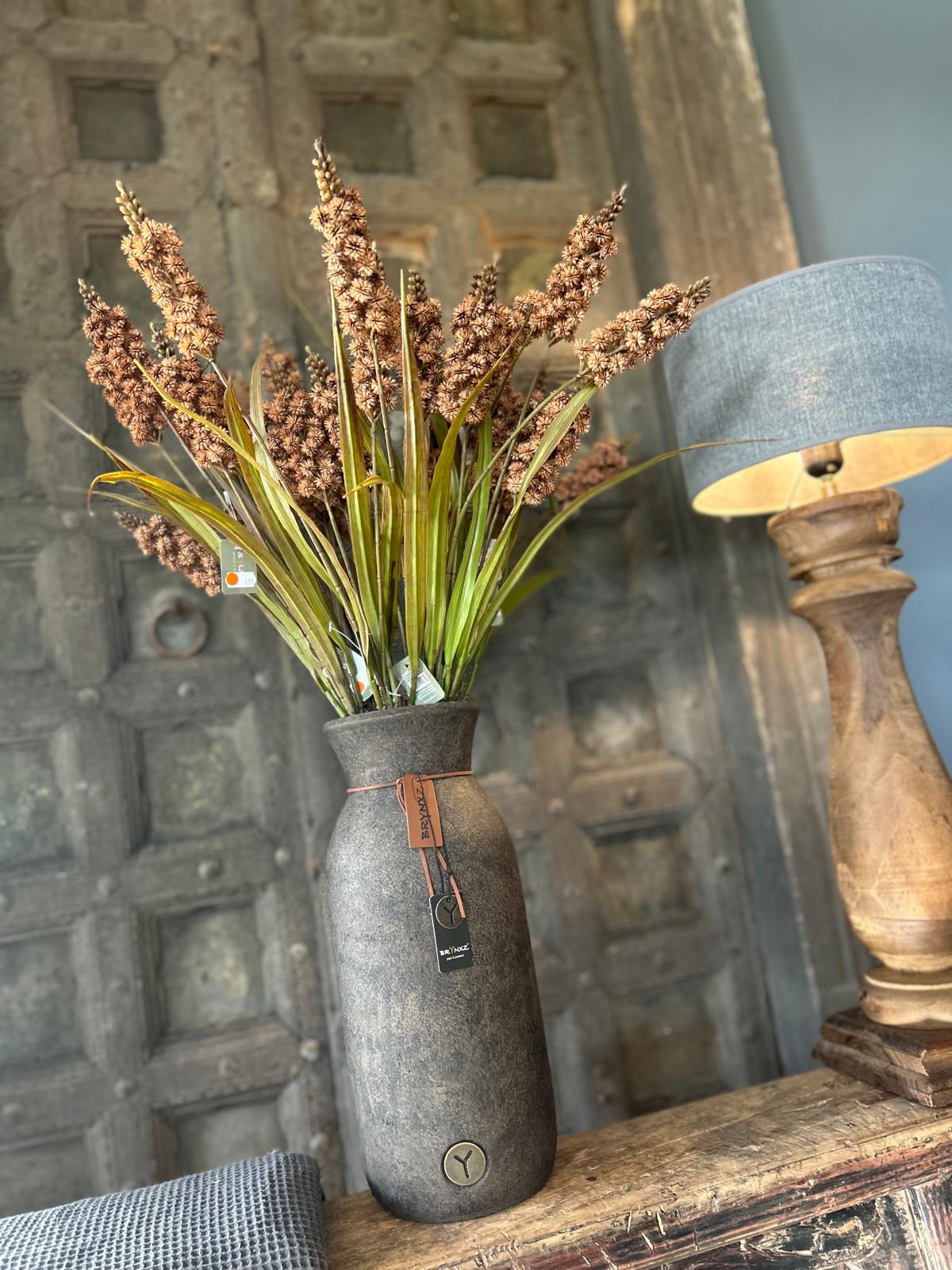 Sylxz Grass Flower Spring Sober Bruin 76 cm | Erve Smit Landelijke decoratie Sylxz Grass Flower Spring Sober Bruin 76 cm - Afbeelding 6