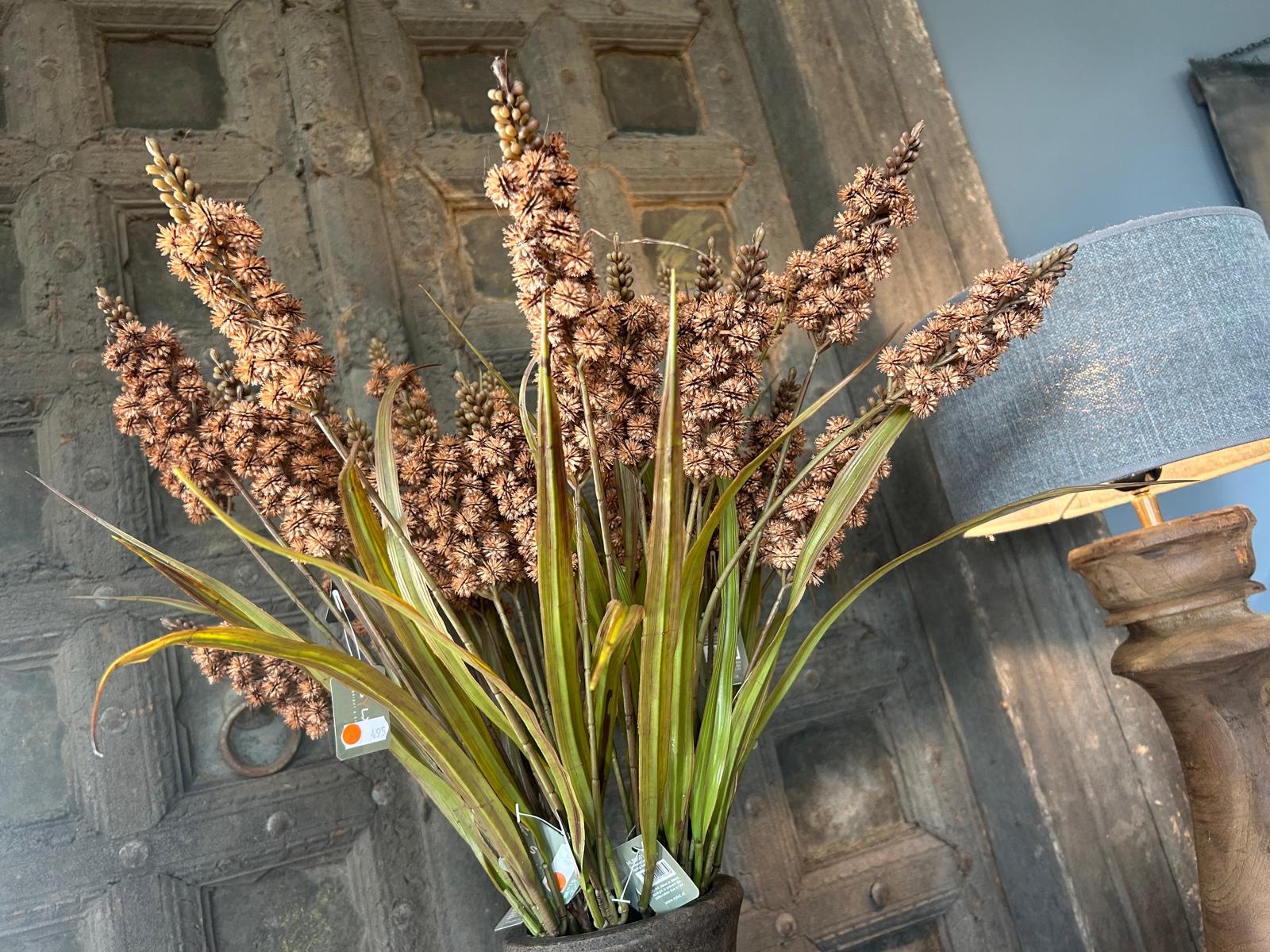 Sylxz Grass Flower Spring Sober Bruin 76 cm | Erve Smit Landelijke decoratie Sylxz Grass Flower Spring Sober Bruin 76 cm - Afbeelding 7