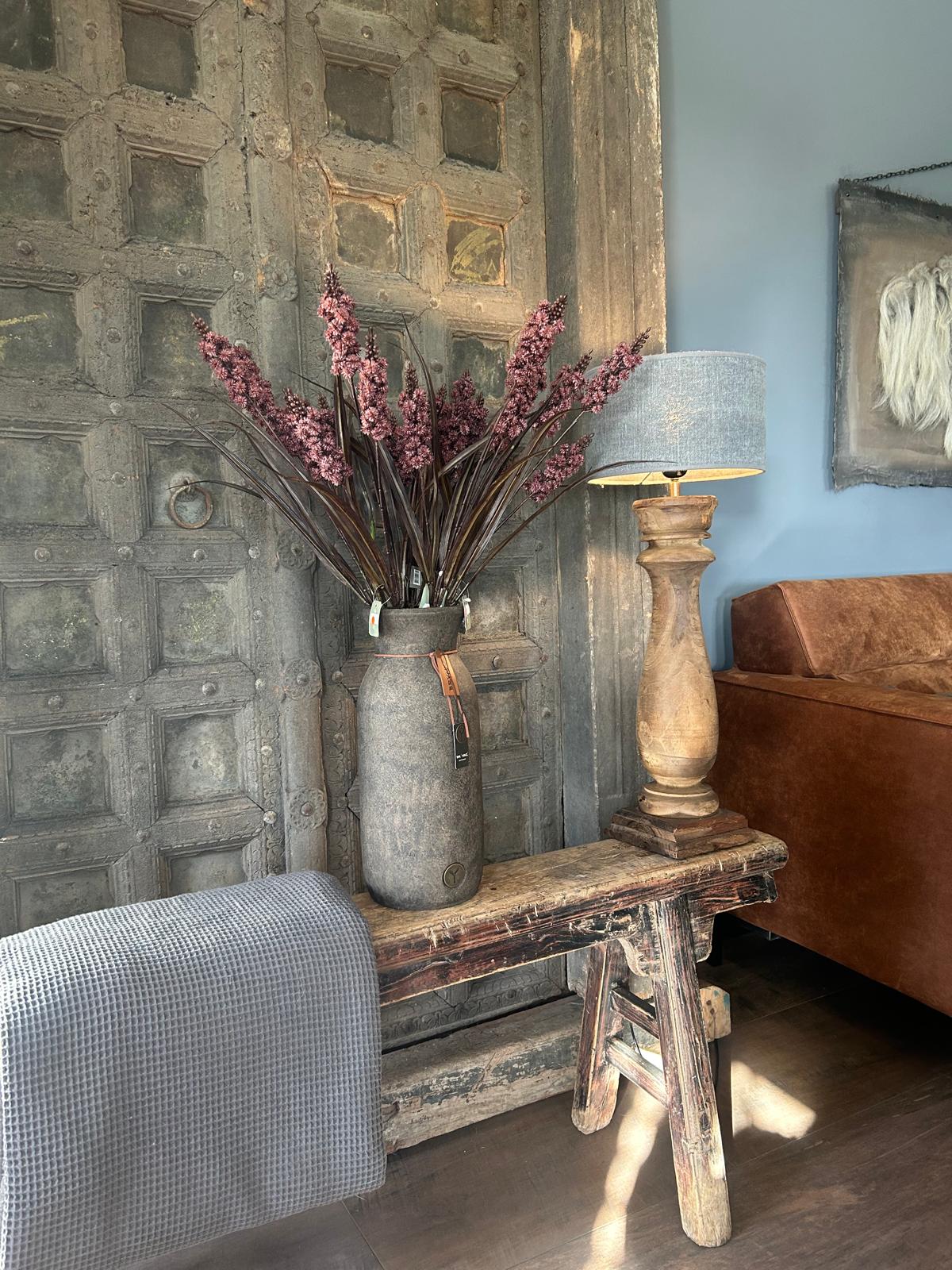 Sylxz Grass Flower Spring Sober Roodbruin 76 cm | Erve Smit Landelijke decoratie Sylxz Grass Flower Spring Sober Roodbruin 76 cm