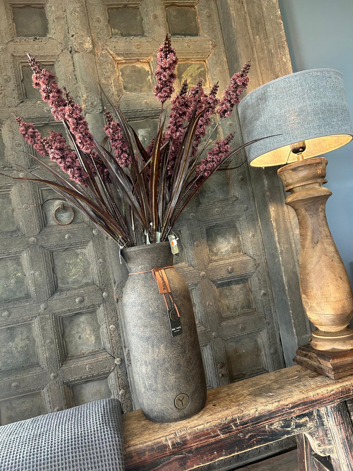 Sylxz Grass Flower Spring Sober Roodbruin 76 cm | Erve Smit Landelijke decoratie Sylxz Grass Flower Spring Sober Roodbruin 76 cm