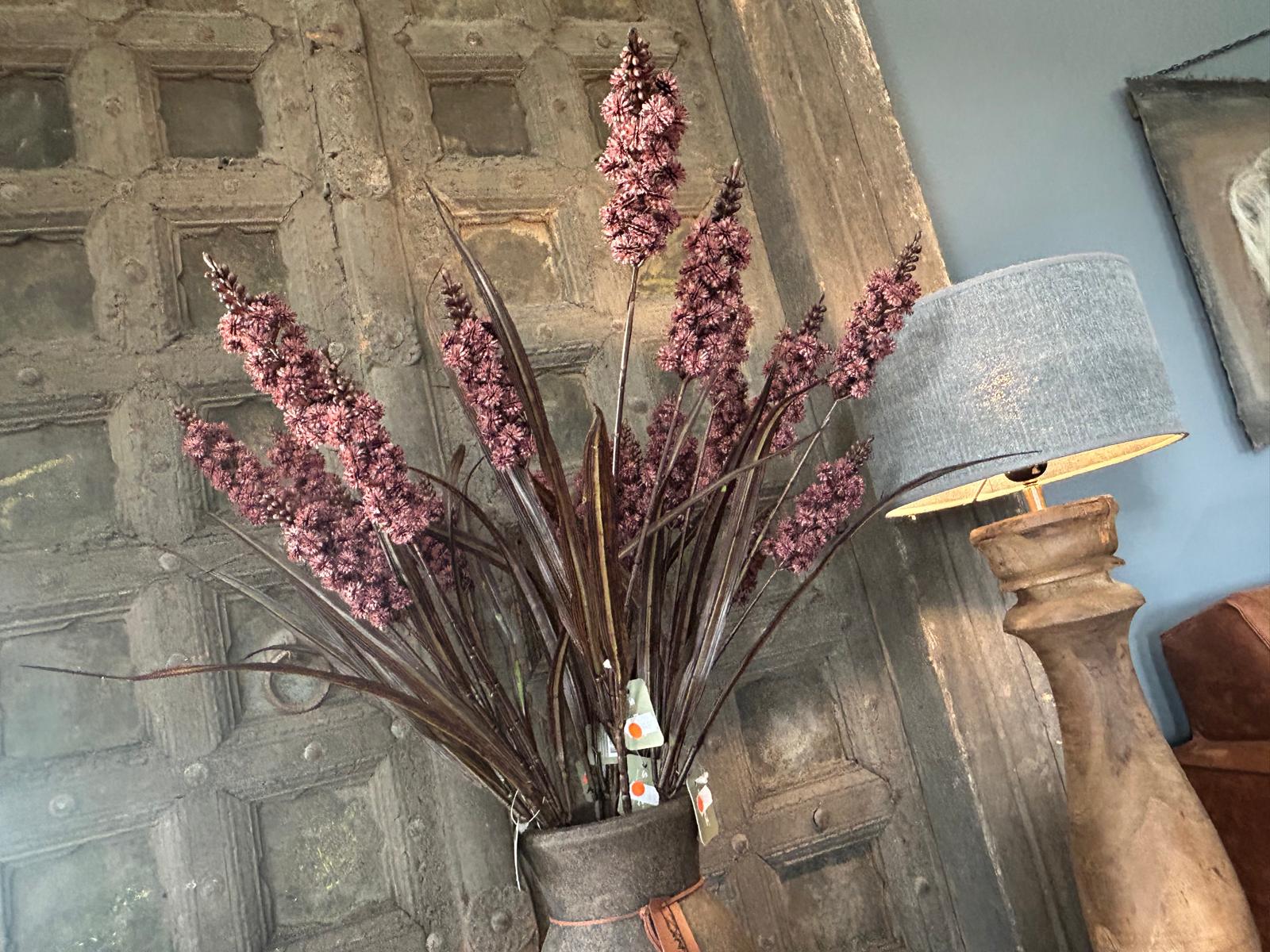 Sylxz Grass Flower Spring Sober Roodbruin 76 cm | Erve Smit Landelijke decoratie Sylxz Grass Flower Spring Sober Roodbruin 76 cm - Afbeelding 5