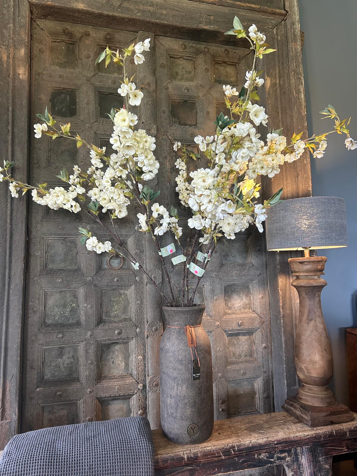 Sylxz Prunus Blossom White 100 cm | Erve Smit Landelijke decoratie Sylxz Prunus Blossom White 100 cm