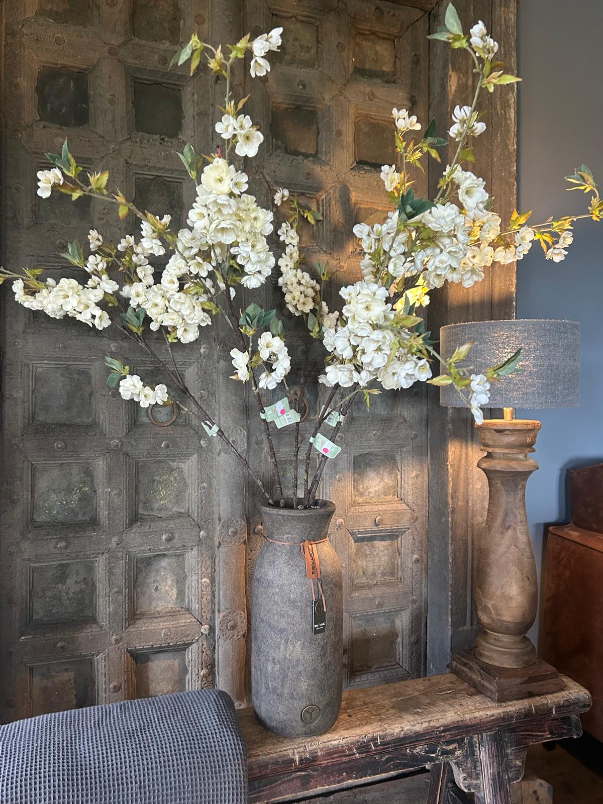 Sylxz Prunus Blossom White 100 cm | Erve Smit Landelijke decoratie Sylxz Prunus Blossom White 100 cm