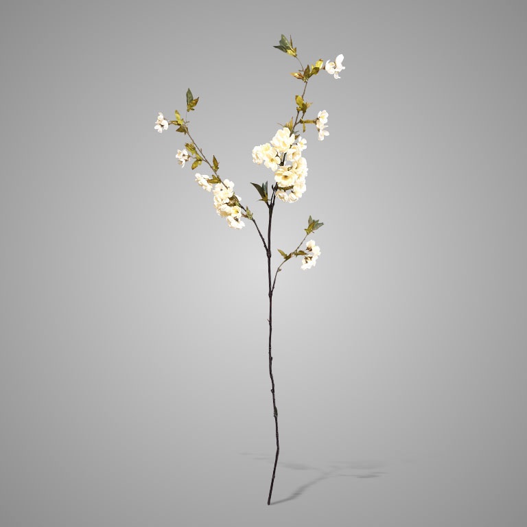 Sylxz Prunus Blossom White 100 cm | Erve Smit Landelijke decoratie Sylxz Prunus Blossom White 100 cm