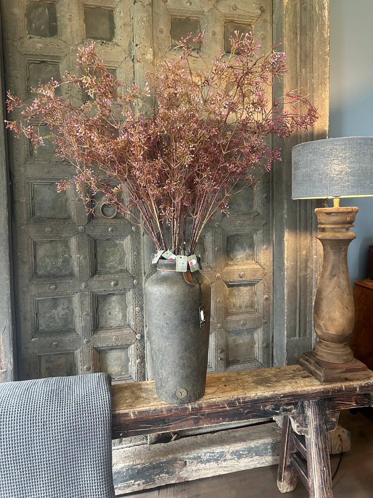 Slyxz Waxflower Buds Paars 92 cm | Erve Smit Landelijke decoratie Slyxz Waxflower Buds Paars 92 cm
