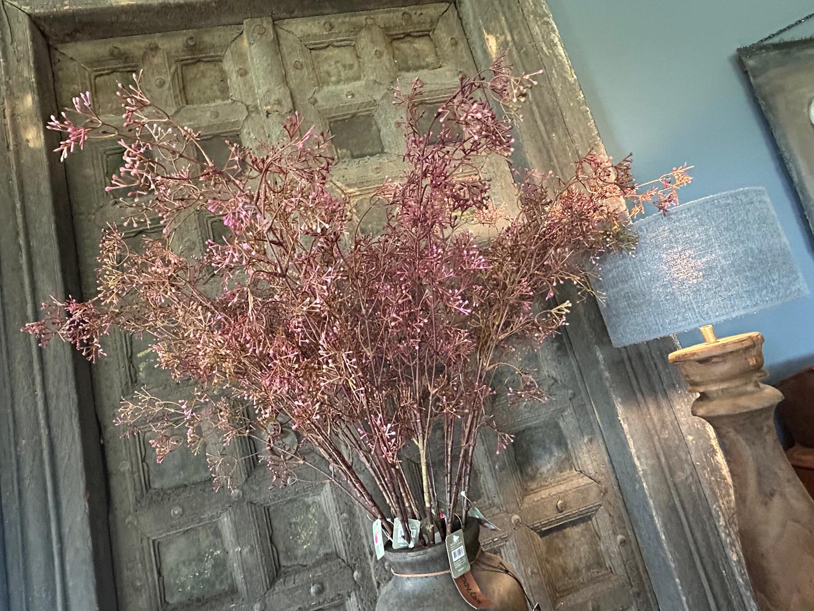 Slyxz Waxflower Buds Paars 92 cm | Erve Smit Landelijke decoratie Slyxz Waxflower Buds Paars 92 cm