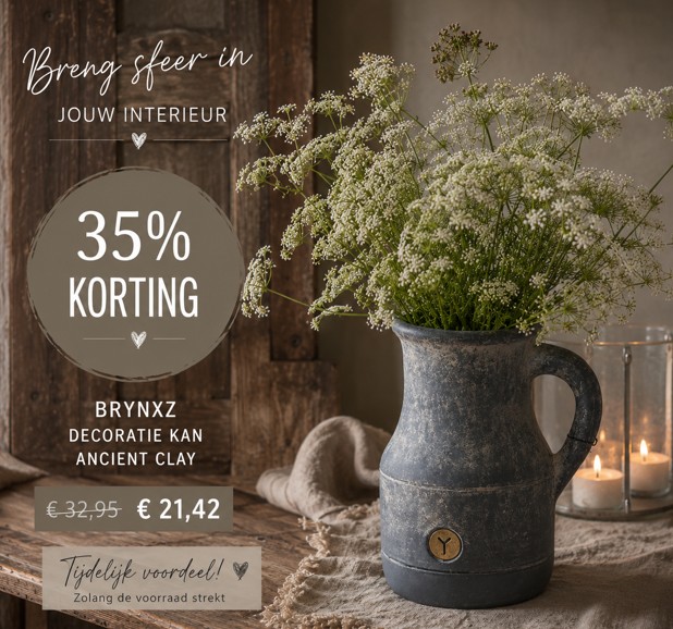 Brynxz Klassieke Decoratie Kan Anciet Clay | Erve Smit Landelijke decoratie 𝗕𝗿𝘆𝗻𝘅𝘇 𝗞𝗹𝗮𝘀𝘀𝗶𝗲𝗸𝗲 𝗗𝗲𝗰𝗼𝗿𝗮𝘁𝗶𝗲 𝗞𝗮𝗻 𝗔𝗻𝗰𝗶𝗲𝗻𝘁 𝗖𝗹𝗮𝘆