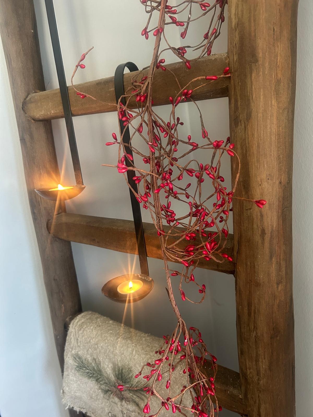 Brynxz Rosa Canina Berry Garland Red 150cm | Erve Smit Landelijke decoratie Brynxz Rosa Canina Berry Garland Red 150cm