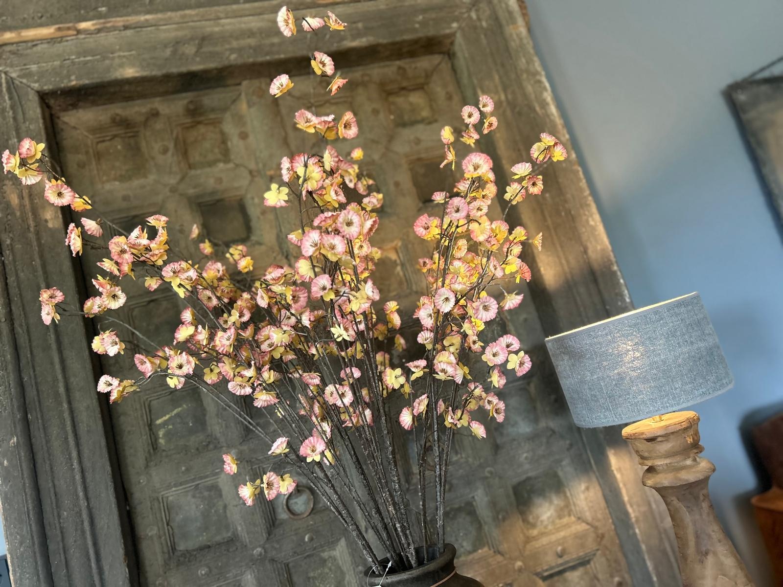 Sylxz Cornus Carved Grande Pink 120 cm | Erve Smit Landelijke decoratie Sylxz Cornus Carved Grande Pink 120 cm