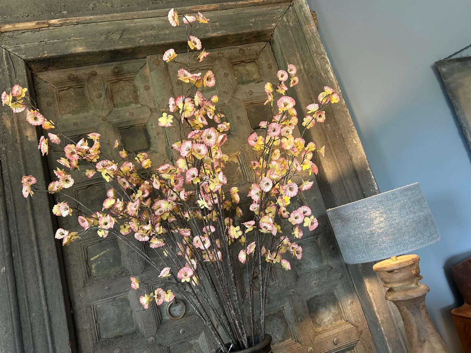 Sylxz Cornus Carved Grande Pink 120 cm | Erve Smit Landelijke decoratie Sylxz Cornus Carved Grande Pink 120 cm