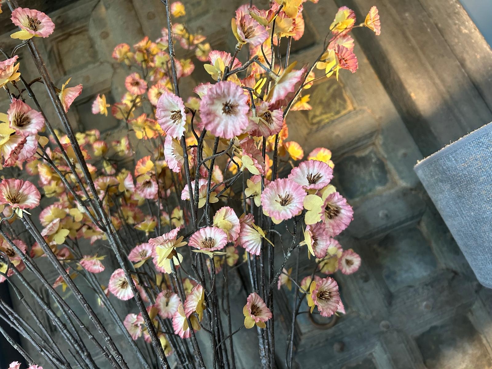 Sylxz Cornus Carved Grande Pink 120 cm | Erve Smit Landelijke decoratie Sylxz Cornus Carved Grande Pink 120 cm
